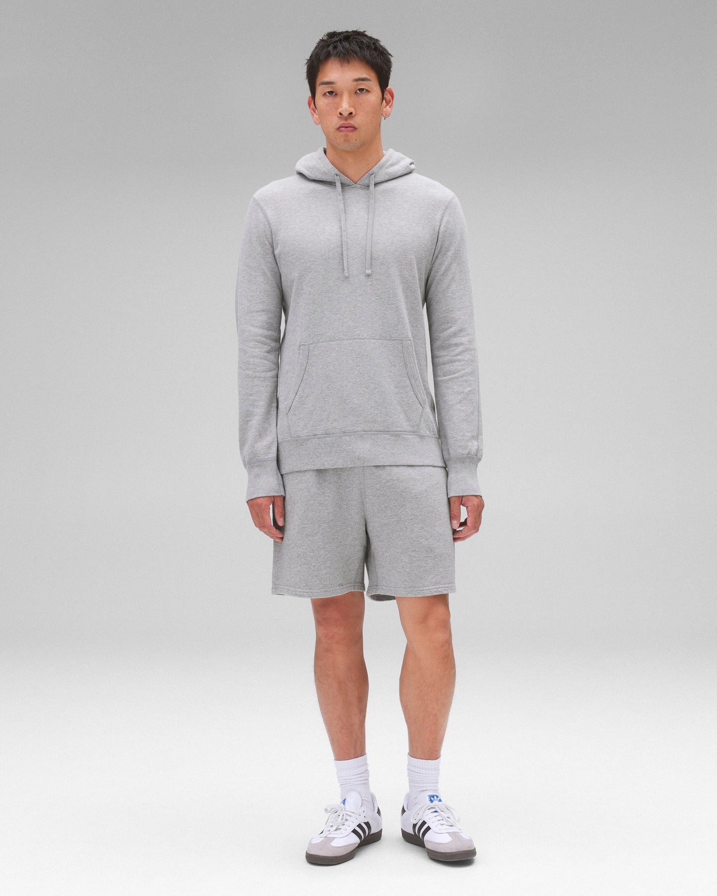 Lightweight Terry Slim Hoodie