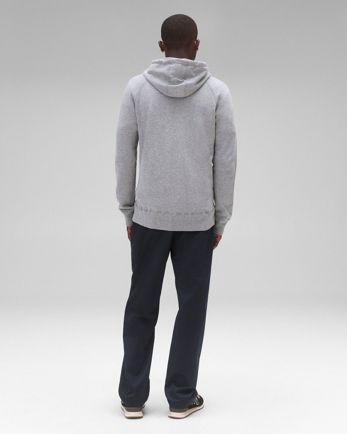 Lightweight Terry Slim Zip Hoodie