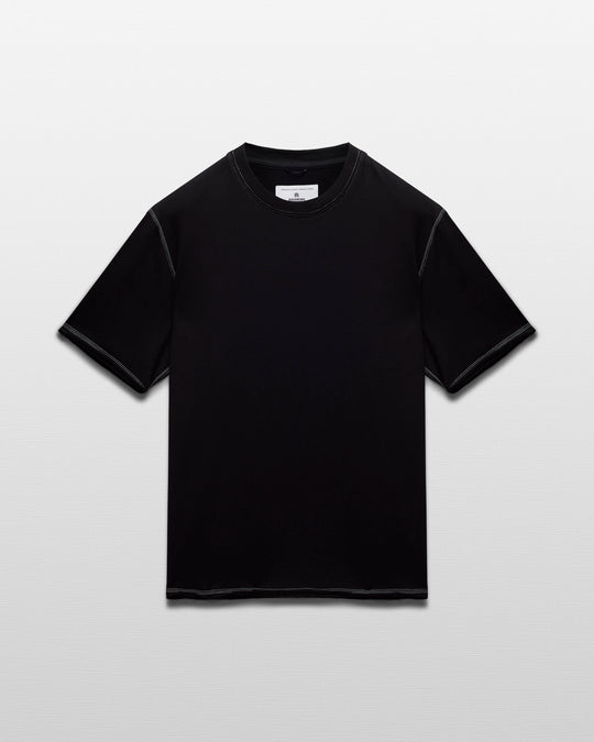 Lightweight Terry Cut-Off Relaxed T-Shirt