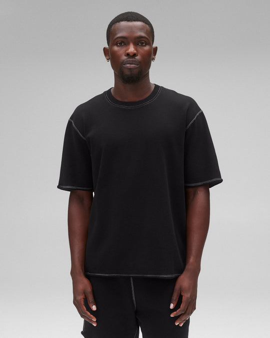 Lightweight Terry Cut-Off Relaxed T-Shirt - Vault