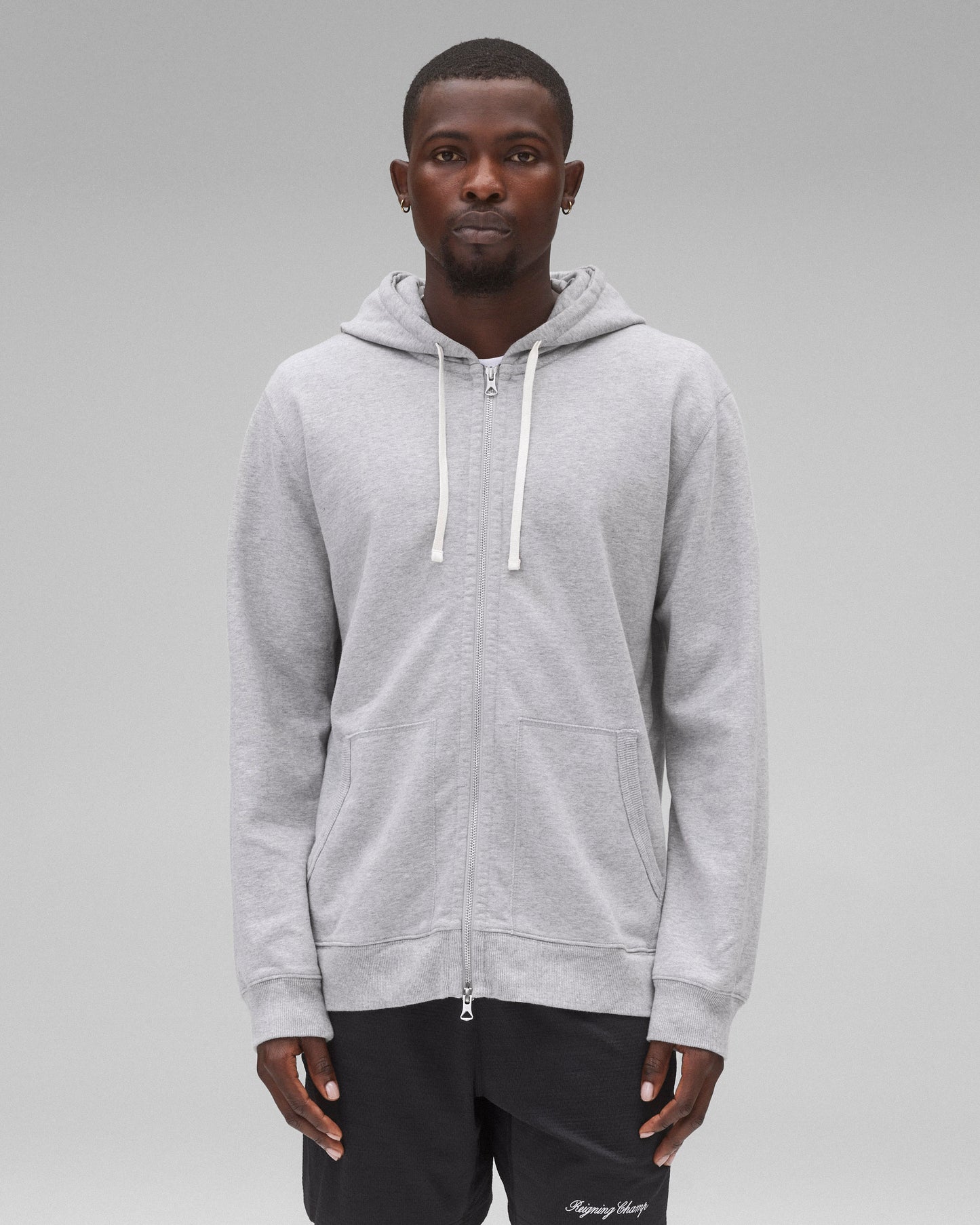 Midweight Terry Classic Full Zip Hoodie - Vault