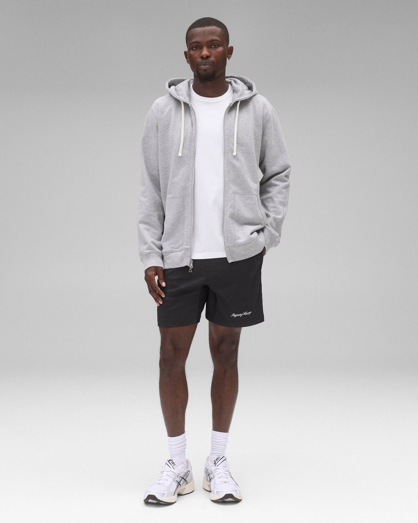 Midweight Terry Classic Full Zip Hoodie - Vault