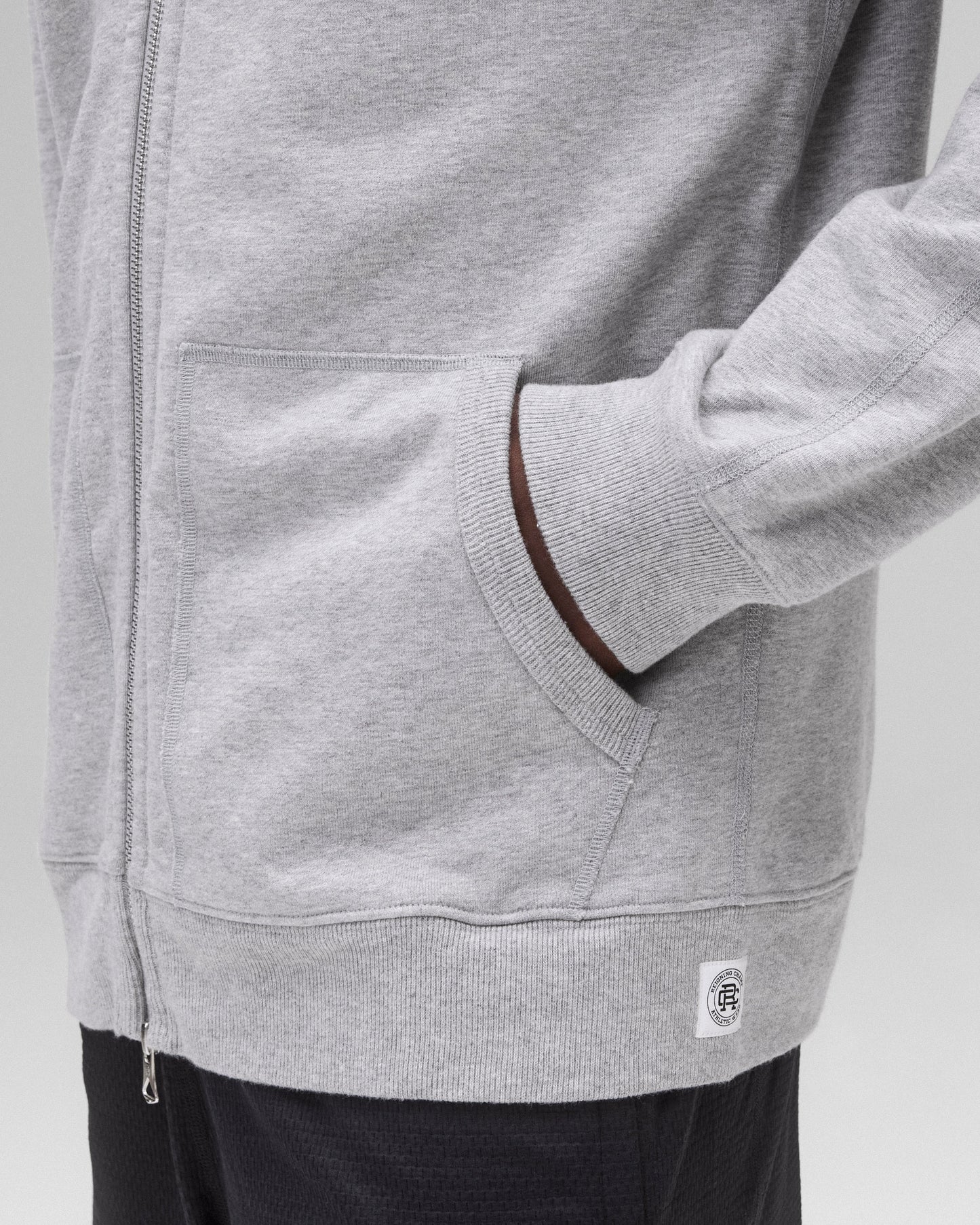 Midweight Terry Classic Full Zip Hoodie - Vault