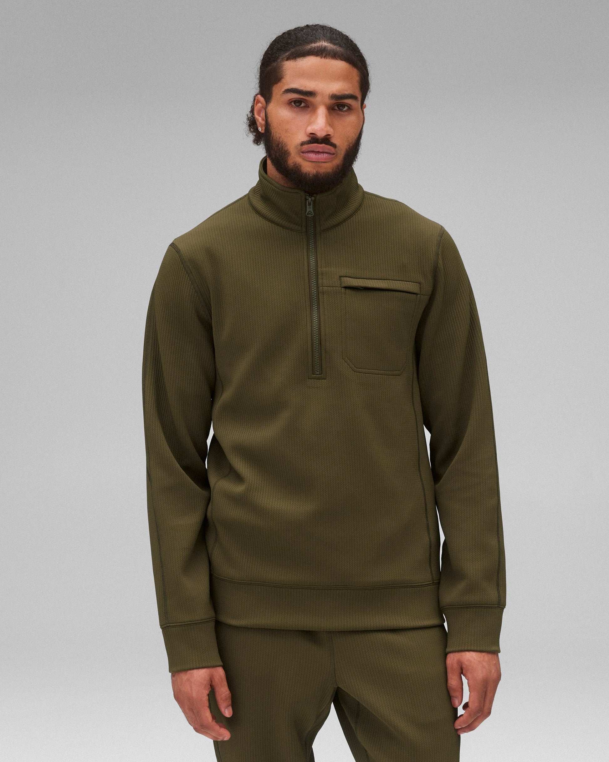 Double Knit Rally Slim Quarter Zip - Main Image