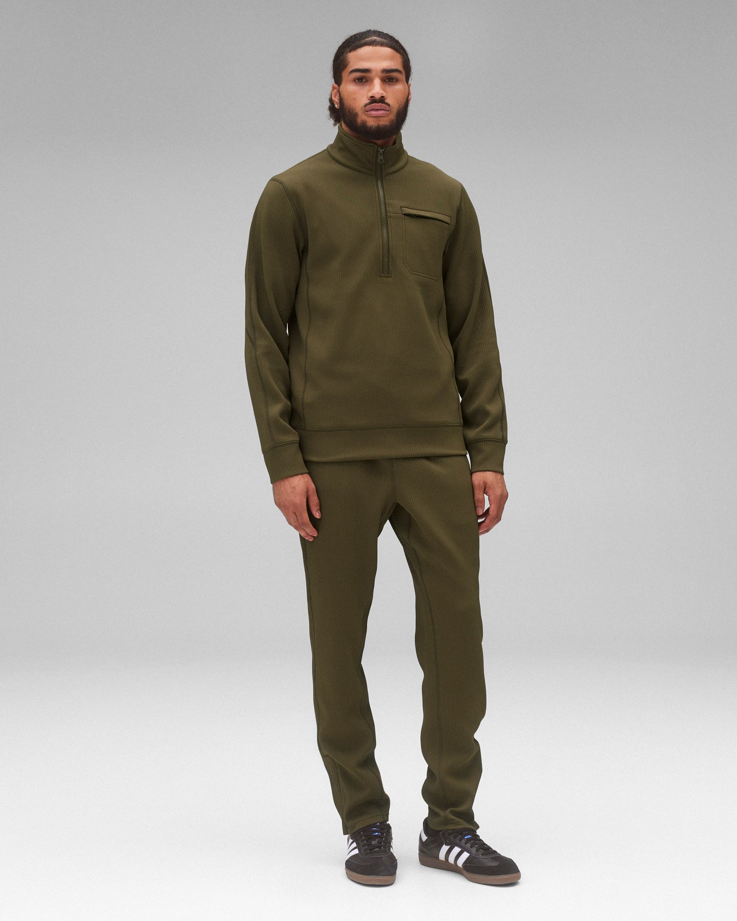 Double Knit Rally Quarter Zip