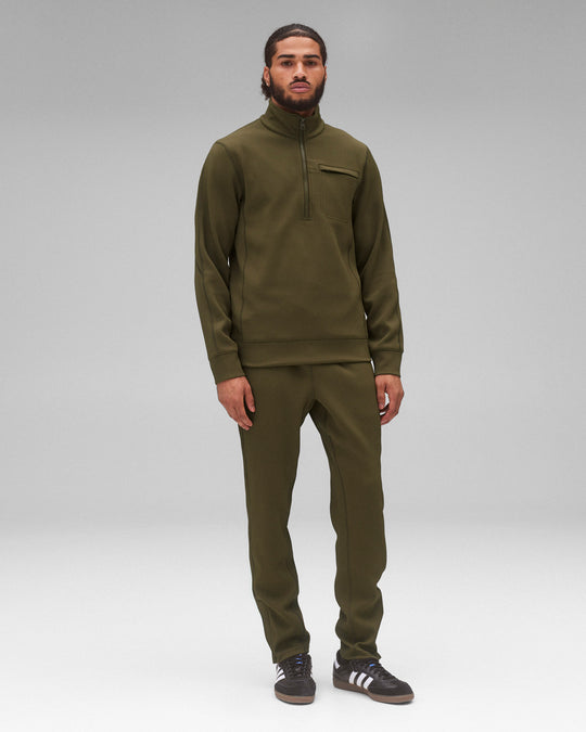 Double Knit Rally Slim Quarter Zip