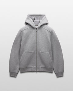 Boiled Wool Rush Hooded Jacket