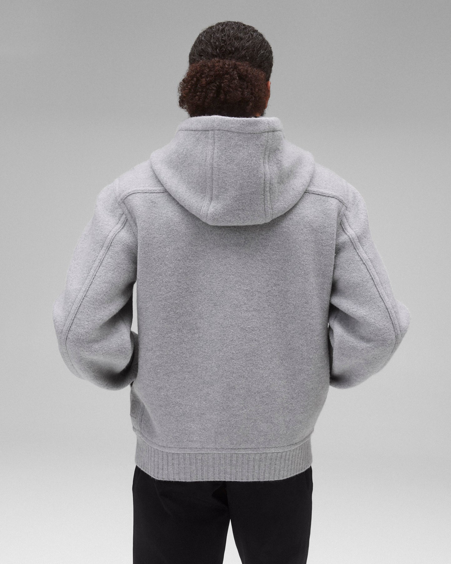 Boiled Wool Rush Hoodie