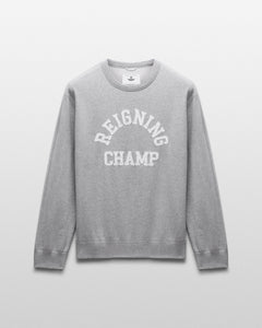 Midweight Terry Arch Logo Standard Crewneck