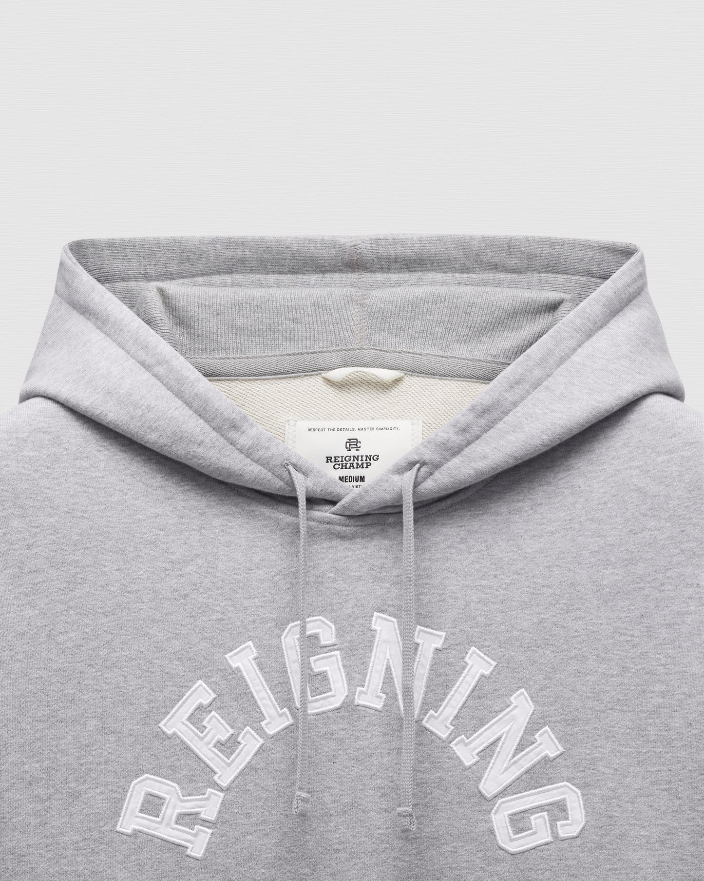 Midweight Terry Arch Logo Hoodie