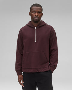 Midweight Terry Half Zip Standard Hoodie