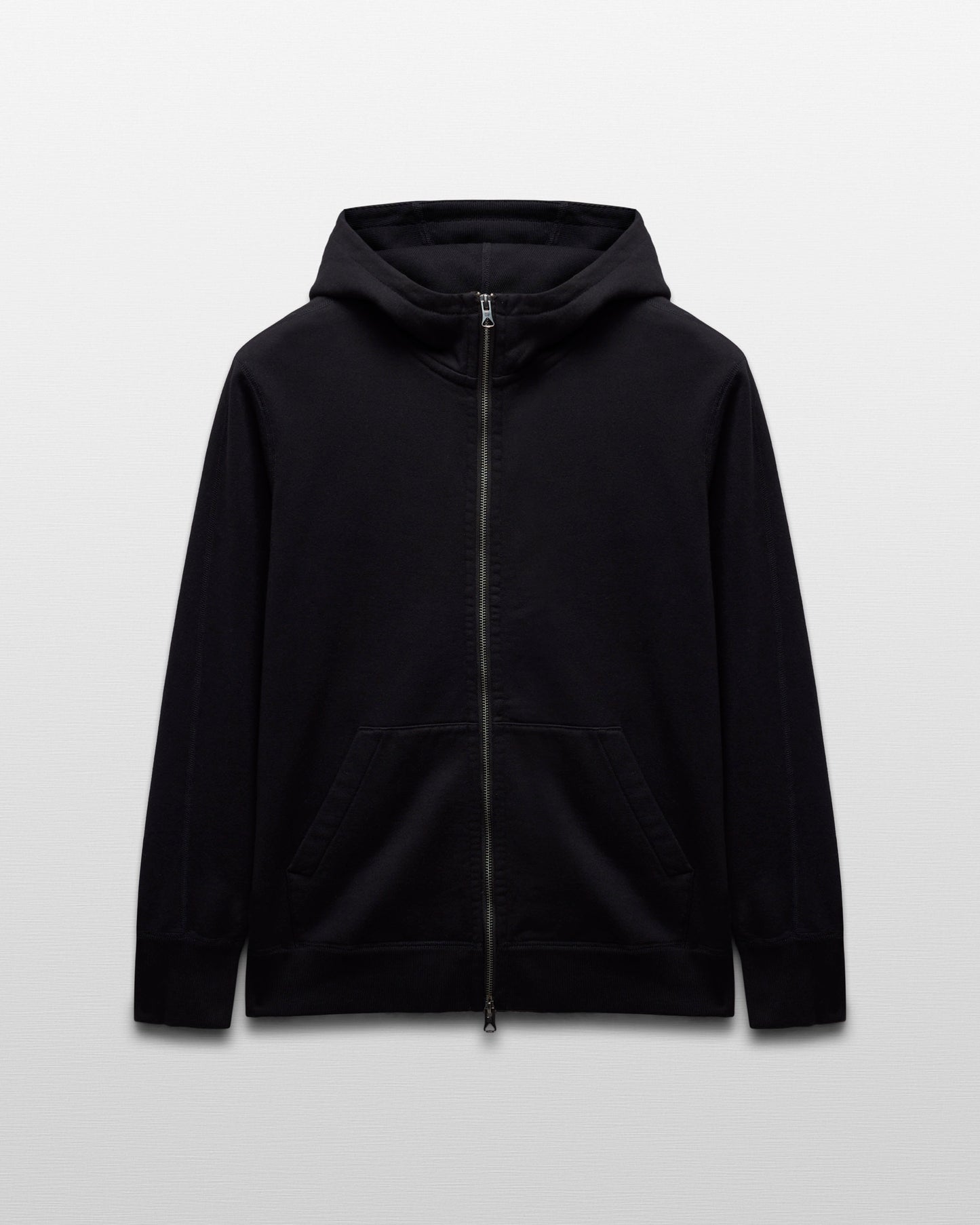 Midweight Terry Racer Zip Hoodie