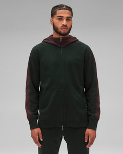 Midweight Terry Racer Zip Hoodie