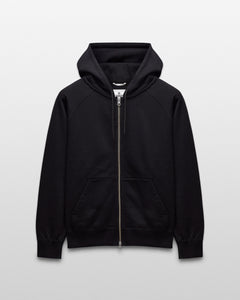 Brushed Fleece Zip Hoodie