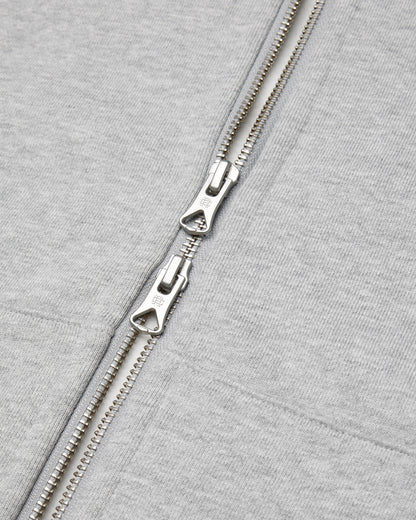 Brushed Fleece Standard Zip Hoodie