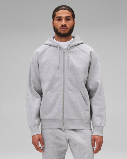 Brushed Fleece Standard Zip Hoodie