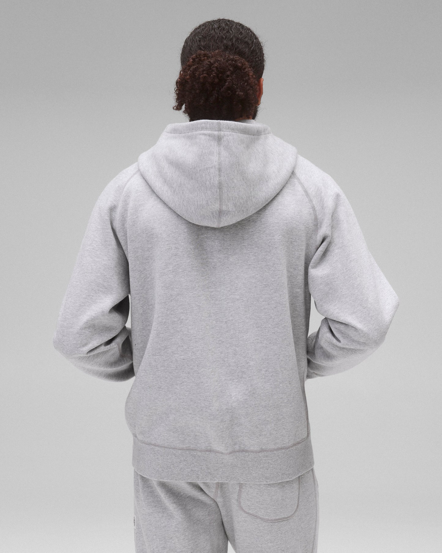 Brushed Fleece Zip Hoodie