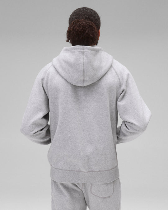 Brushed Fleece Standard Zip Hoodie