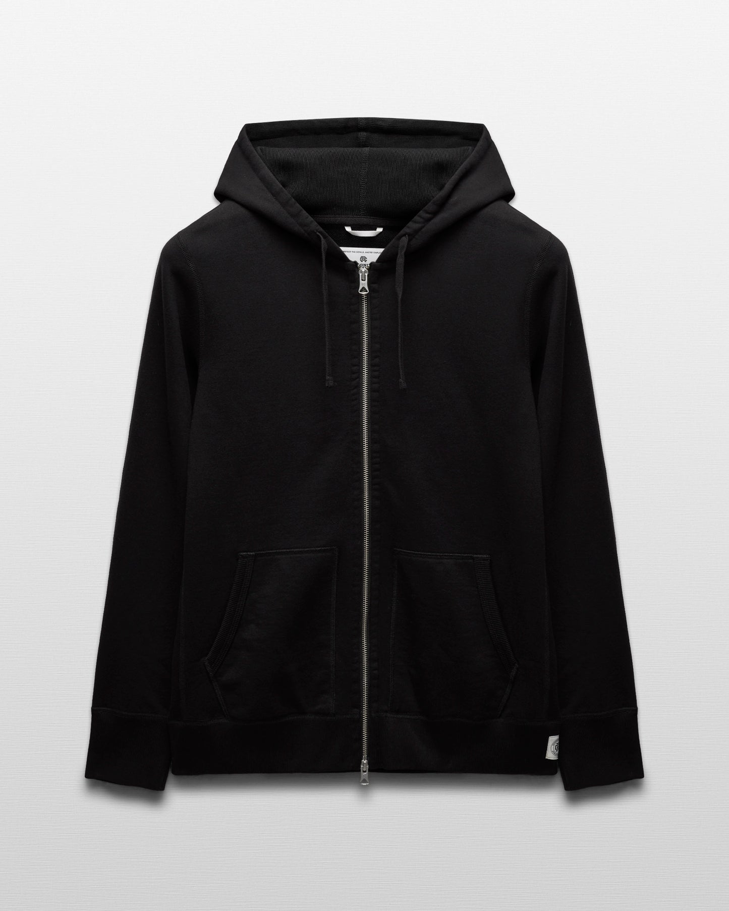 Midweight Terry Slim Zip Hoodie