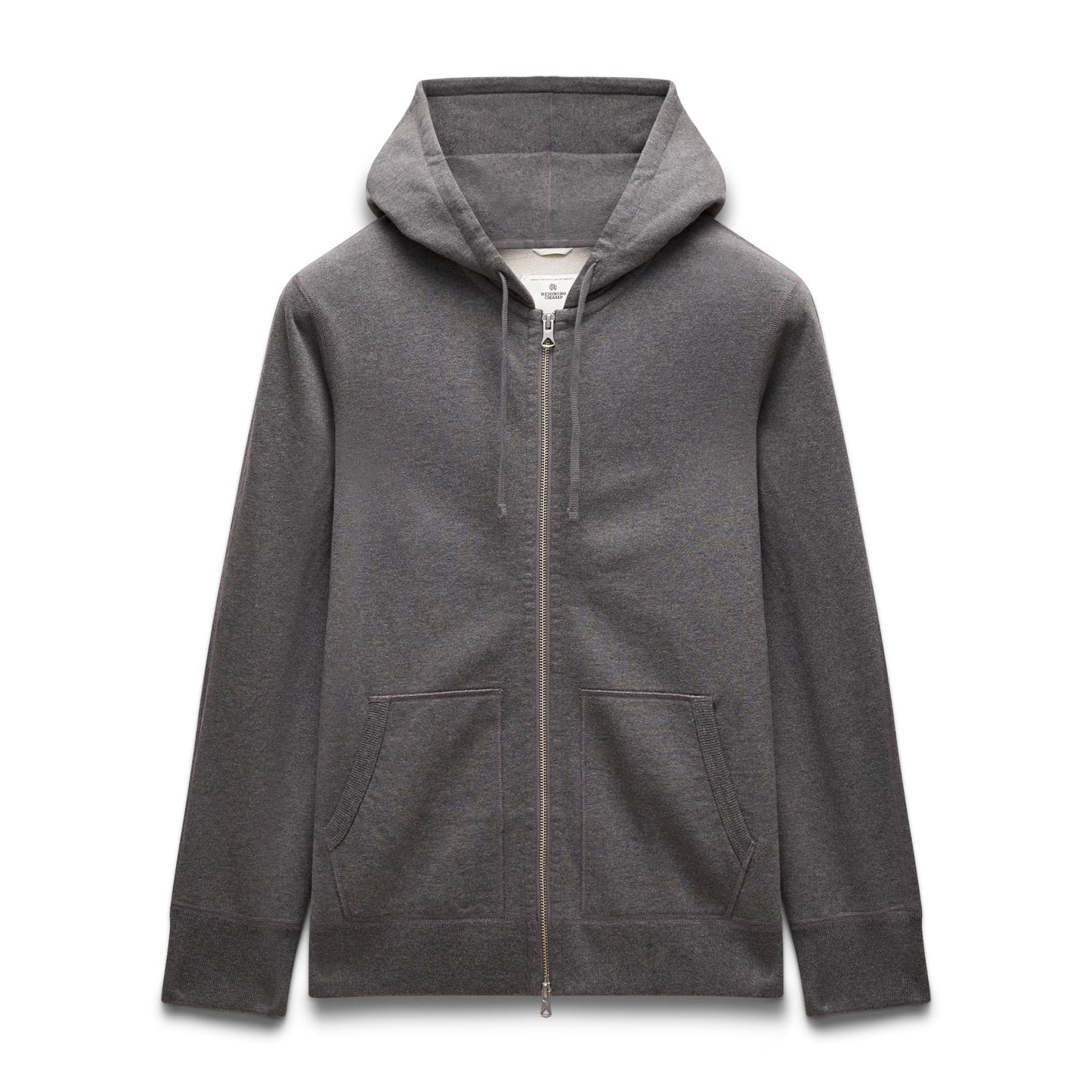 Midweight Terry Slim Zip Hoodie