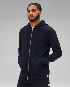 Midweight Terry Slim Zip Hoodie