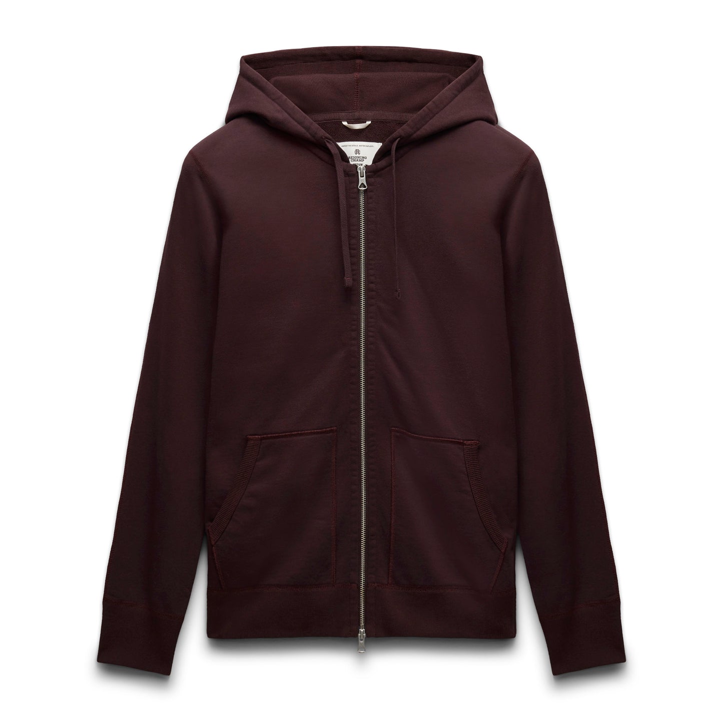 Midweight Terry Slim Zip Hoodie