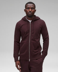 Midweight Terry Slim Zip Hoodie