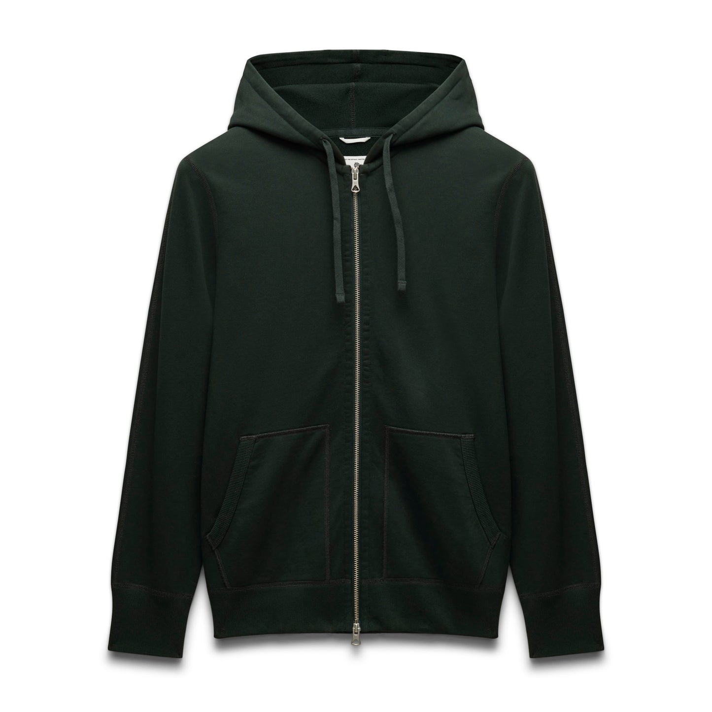 Midweight Terry Slim Zip Hoodie