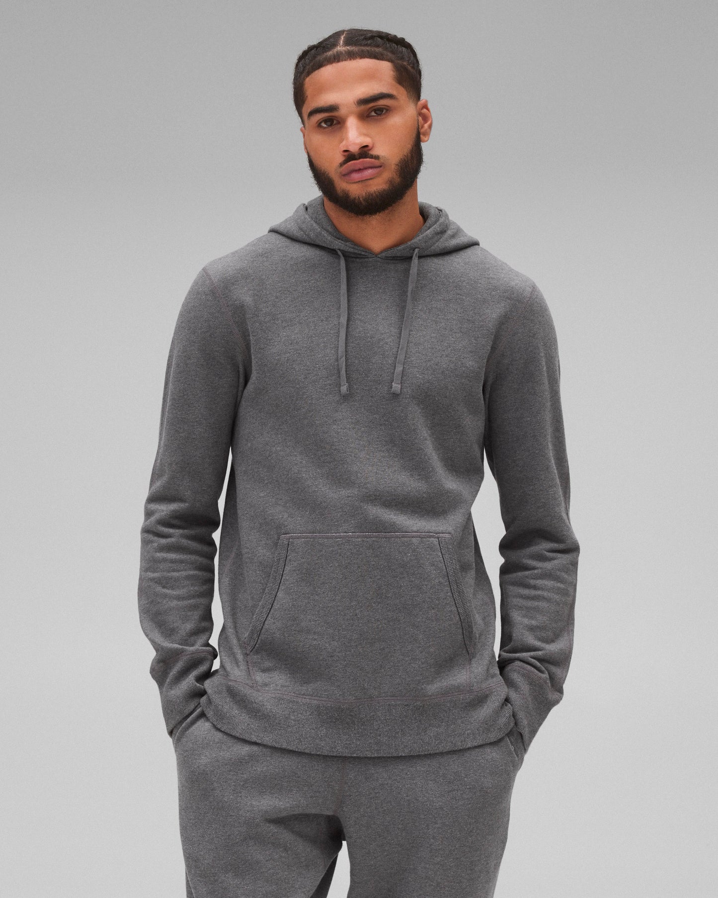 Midweight Terry Slim Hoodie