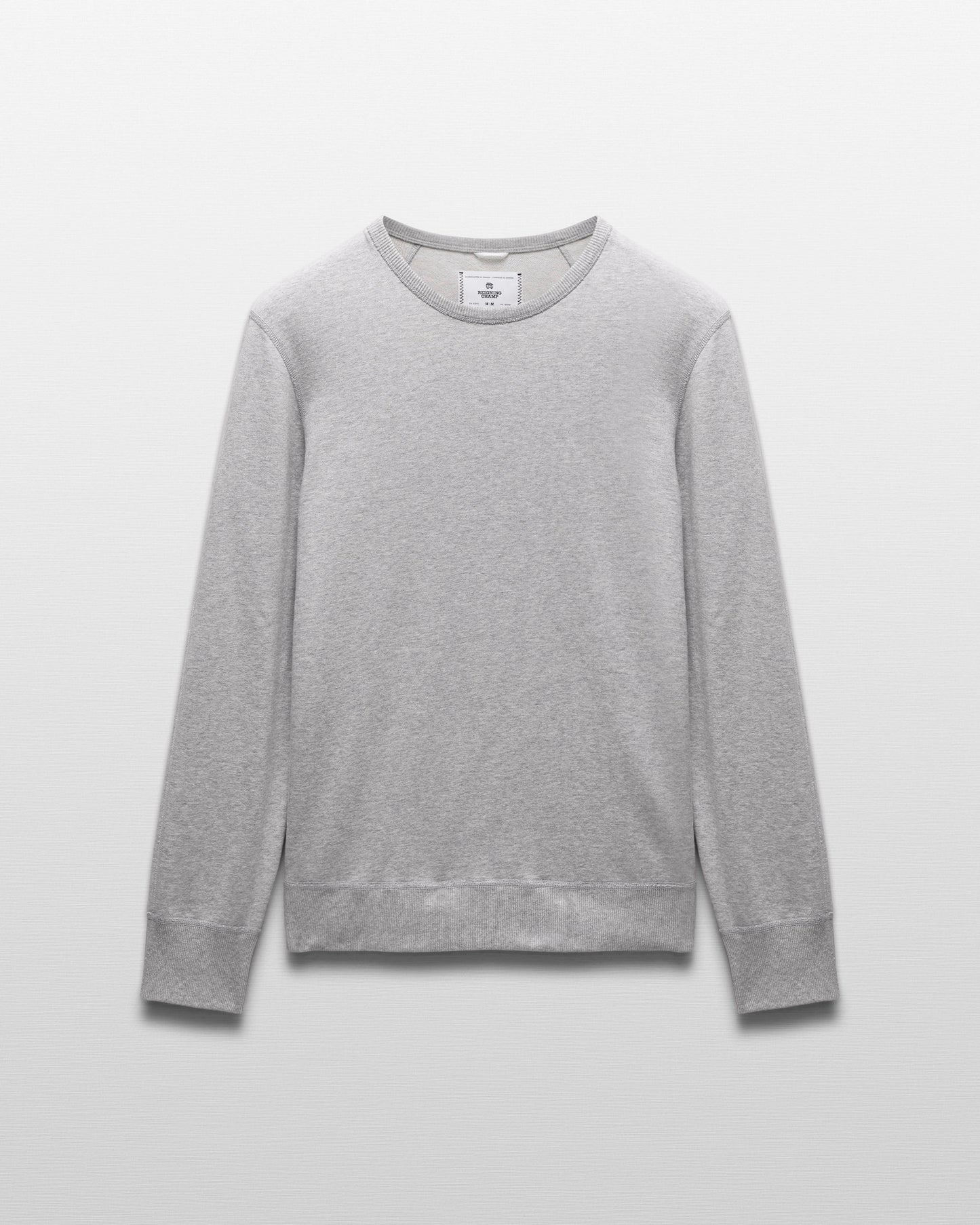 Midweight Terry Slim Crewneck