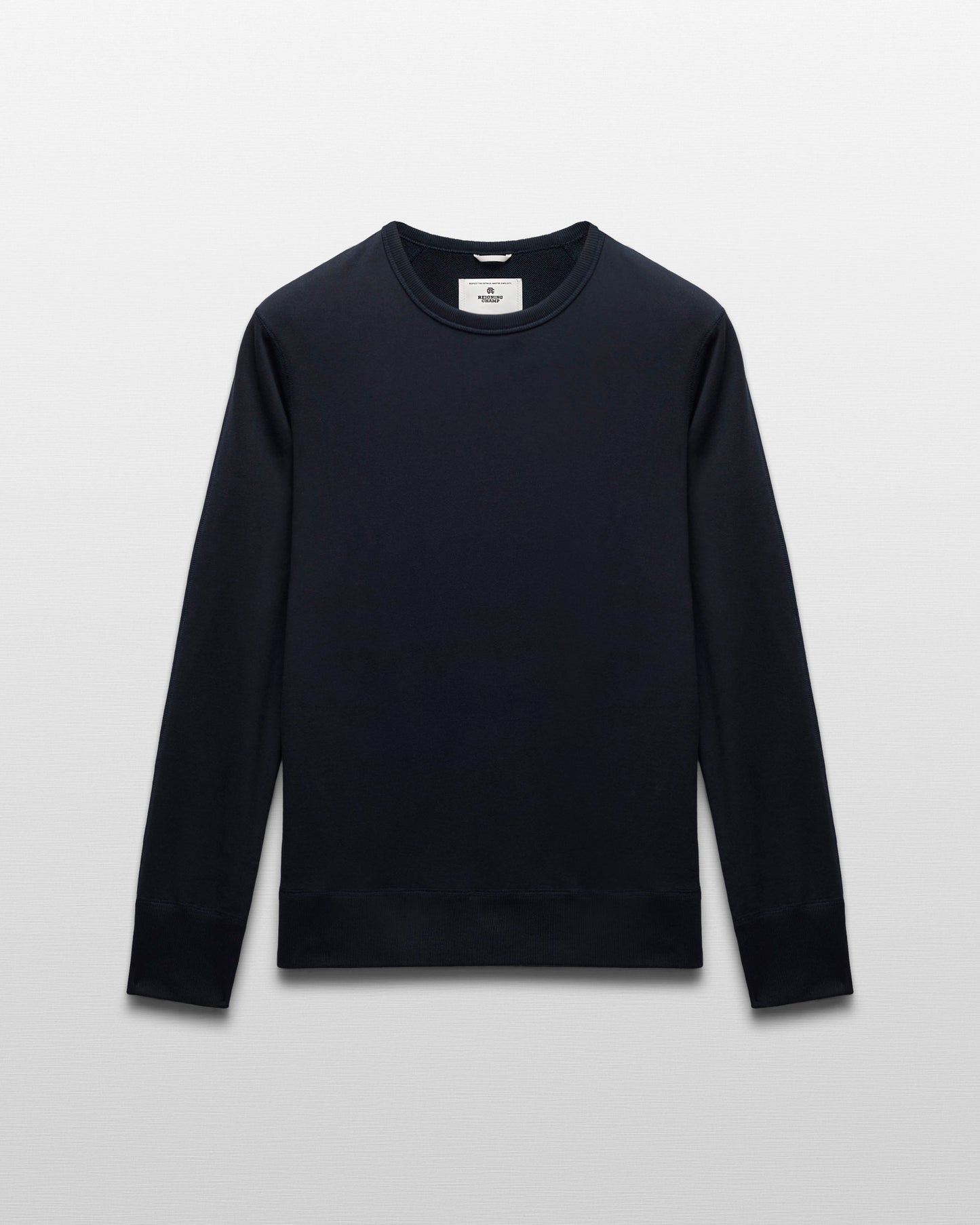 Midweight Terry Slim Crewneck