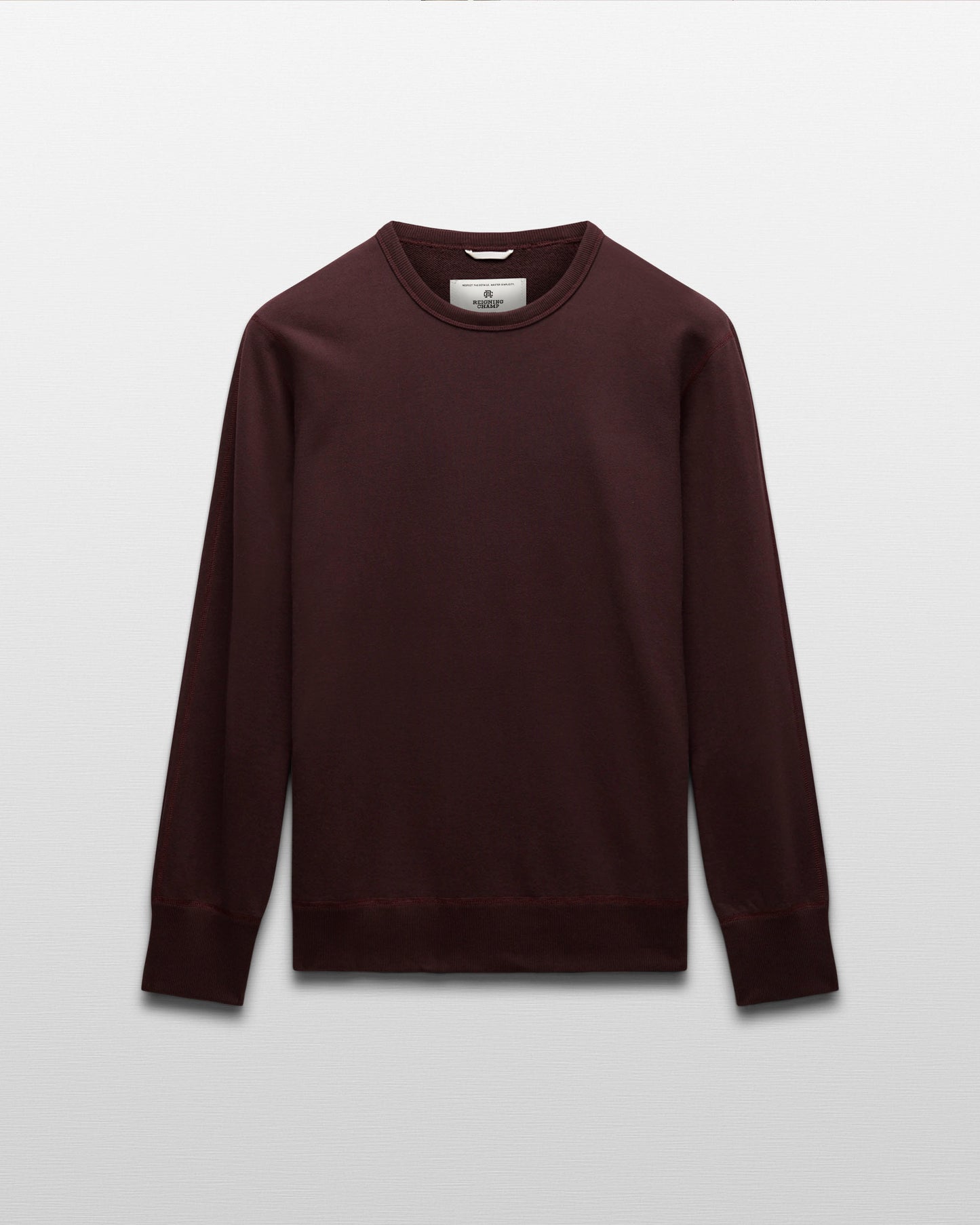 Midweight Terry Slim Crewneck