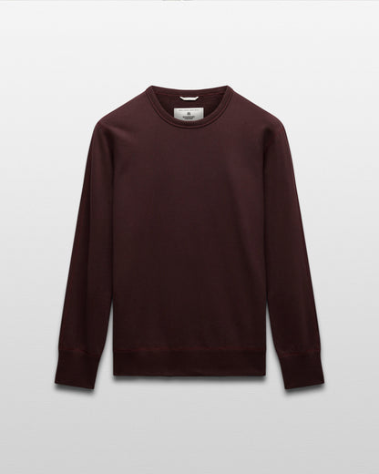 Midweight Terry Slim Crewneck