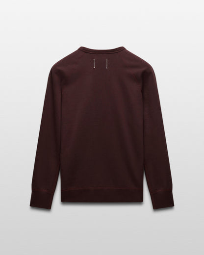 Midweight Terry Slim Crewneck