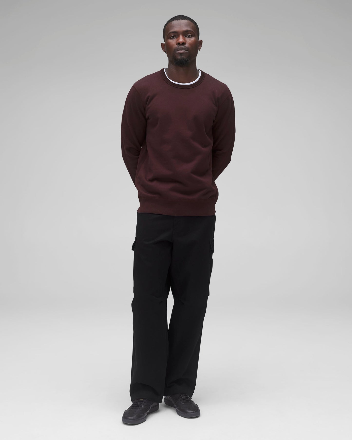 Midweight Terry Slim Crewneck