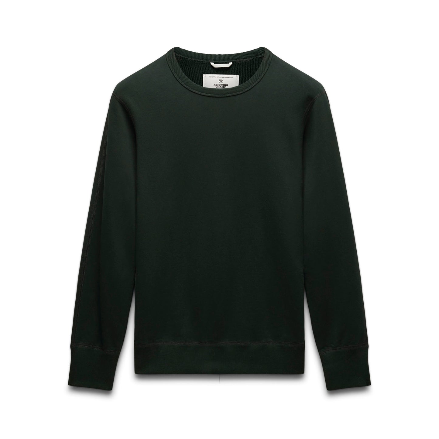 Midweight Terry Slim Crewneck