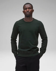 Midweight Terry Slim Crewneck