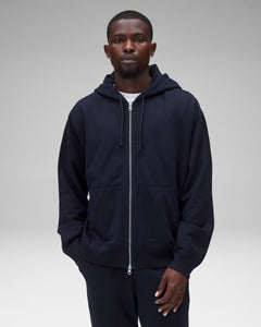 Midweight Terry Relaxed Zip Hoodie