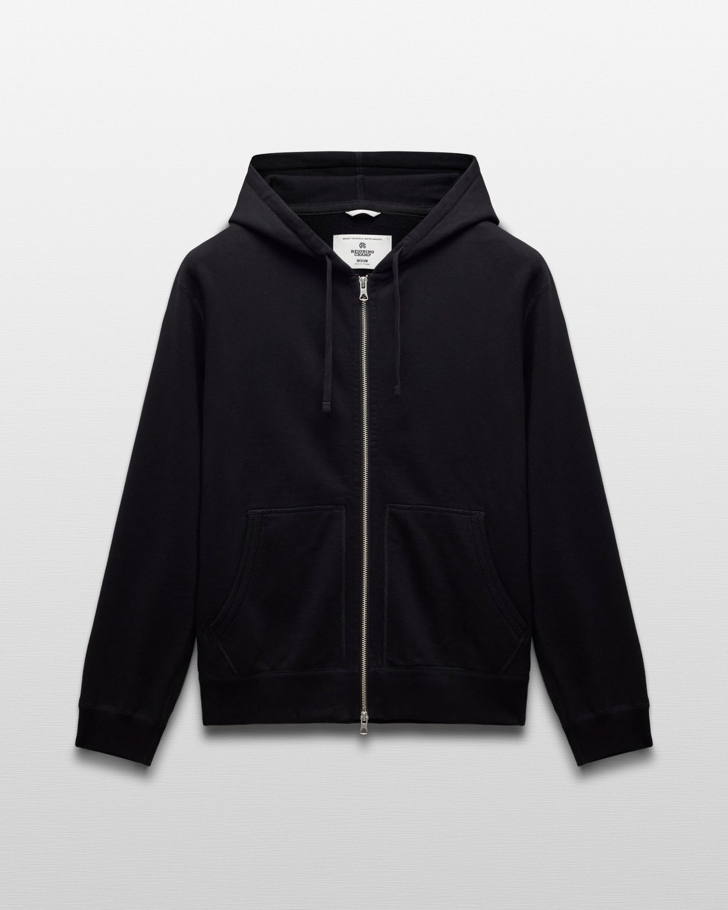 Midweight Terry Standard Zip Hoodie