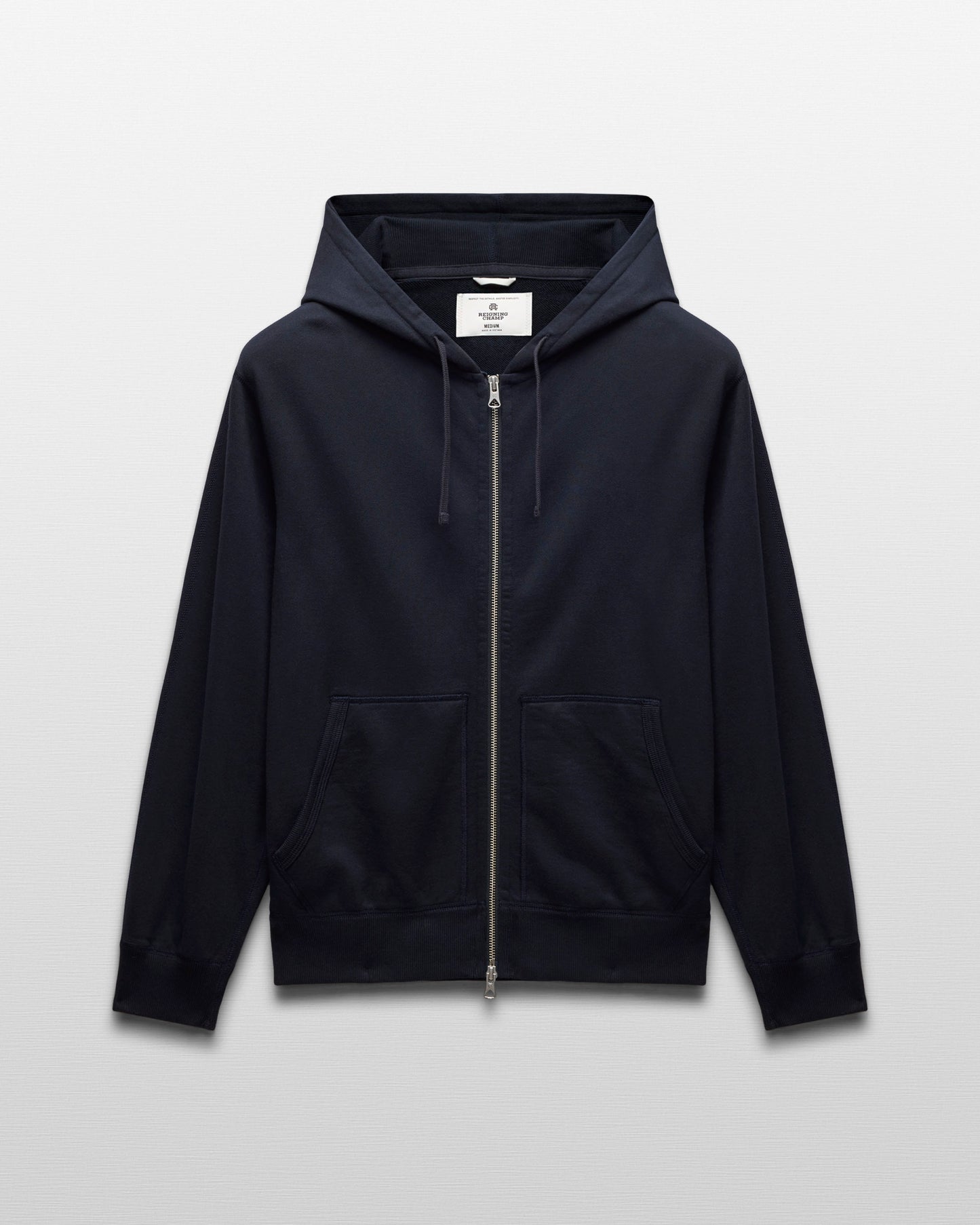 Midweight Terry Standard Zip Hoodie