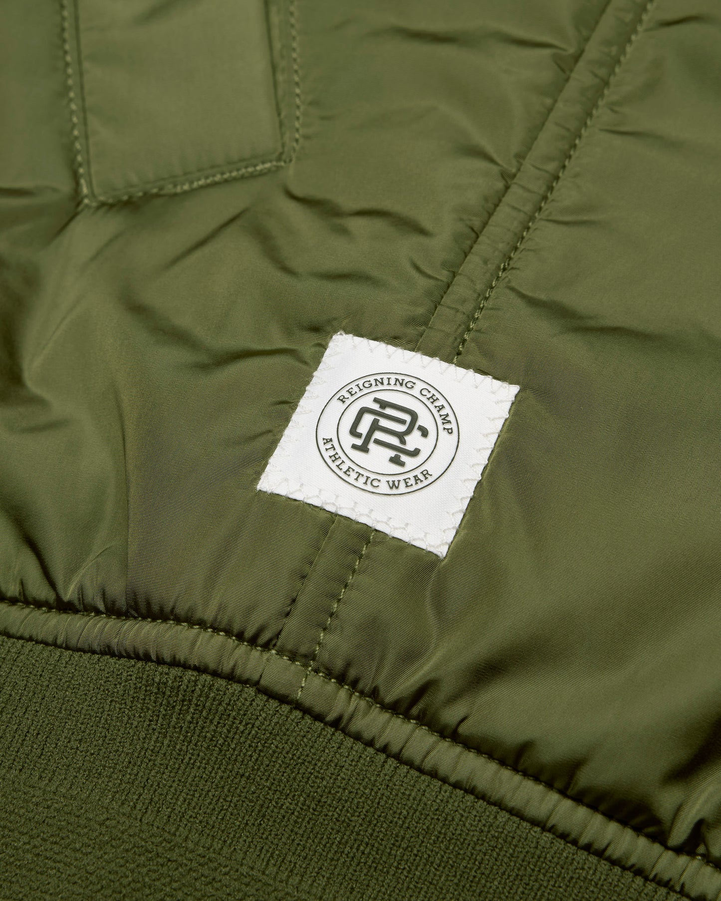 Econyl Satin Nylon Stadium Jacket