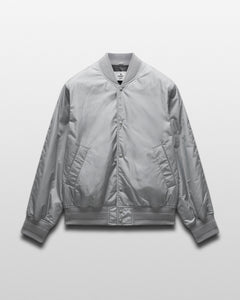 Econyl Satin Nylon Stadium Jacket