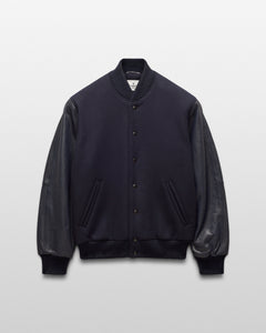 Melton Wool Varsity Jacket