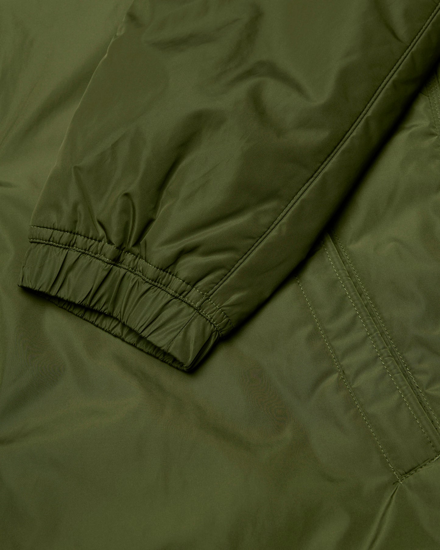 Econyl Satin Nylon Coach's Jacket