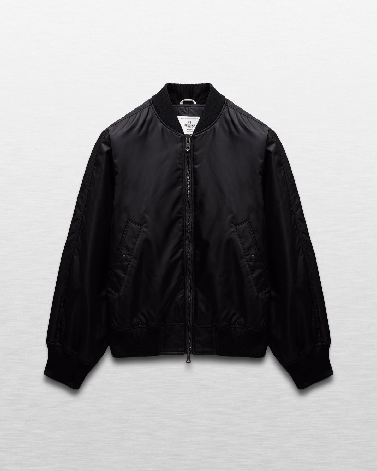 Nylon Twill Crew Jacket