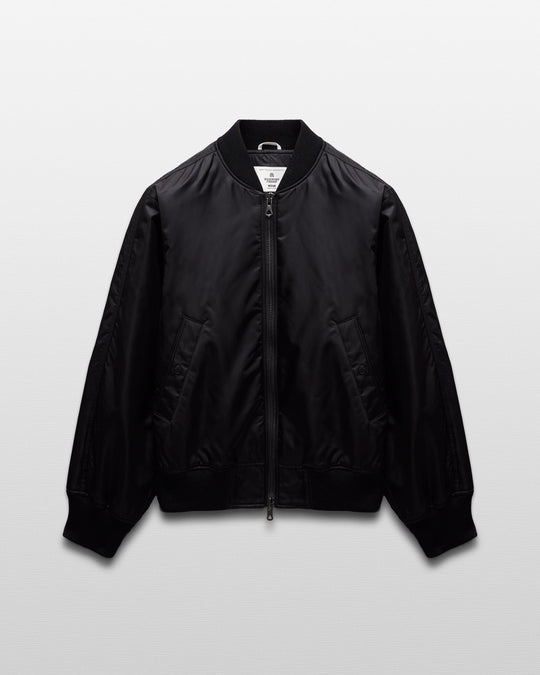 Nylon Twill Crew Jacket