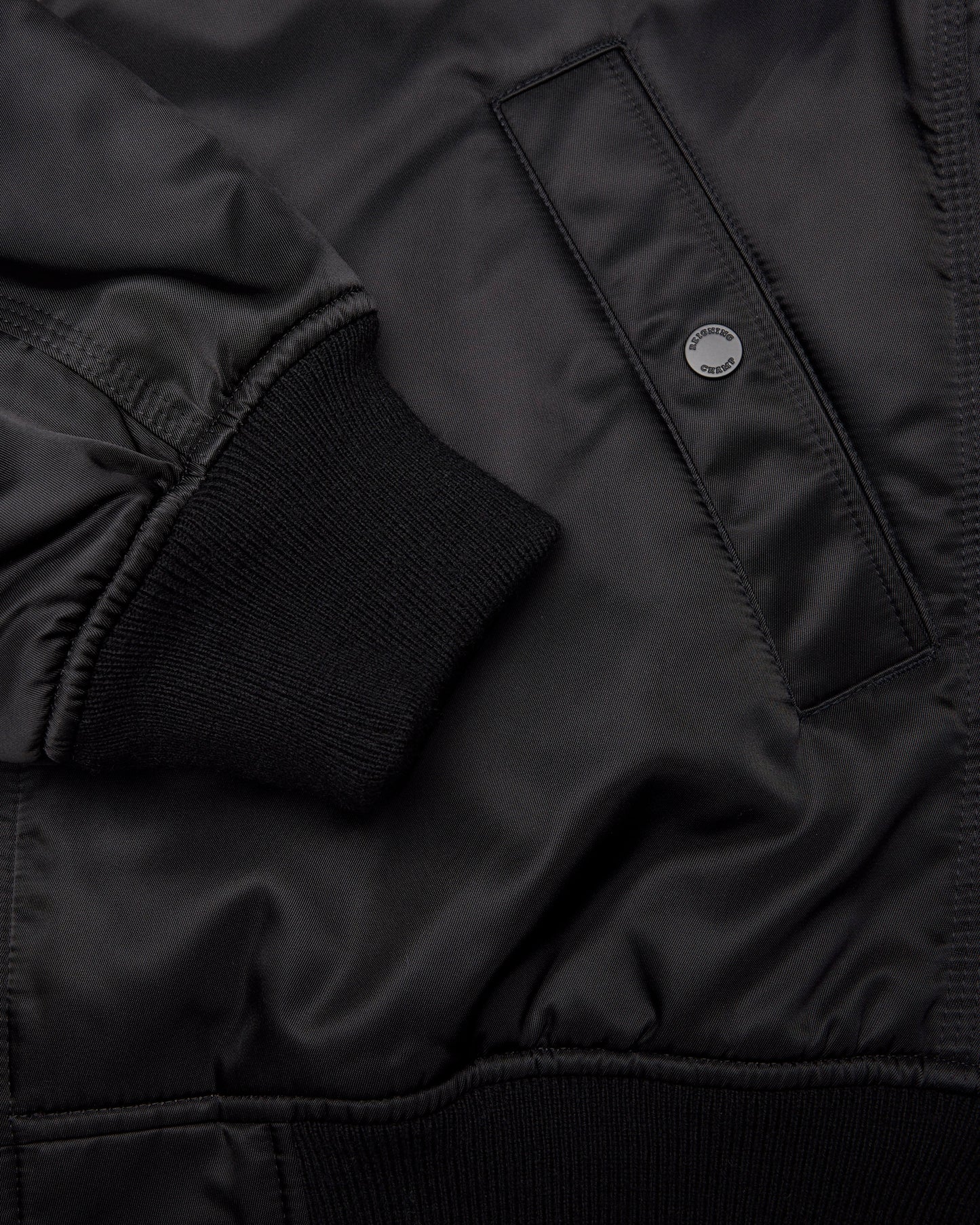 Nylon Twill Crew Jacket