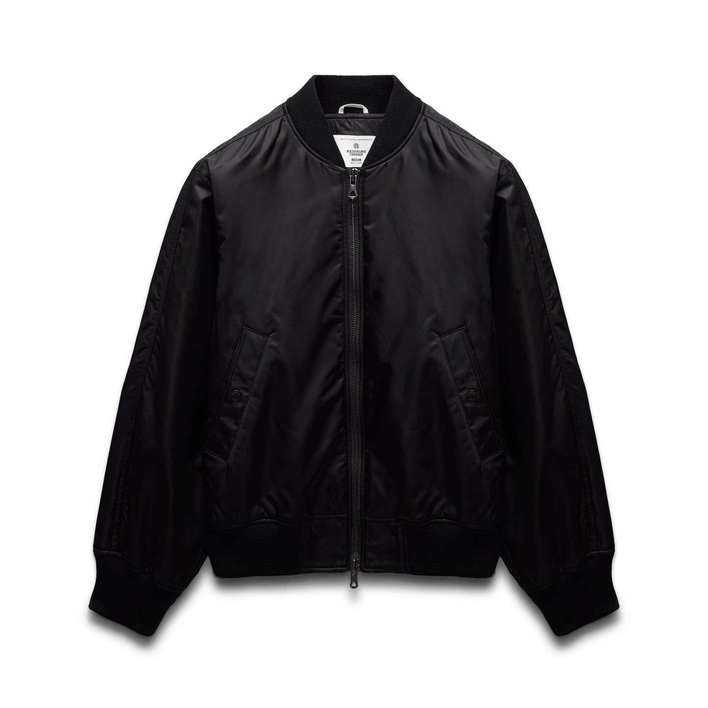 Nylon Twill Crew Jacket