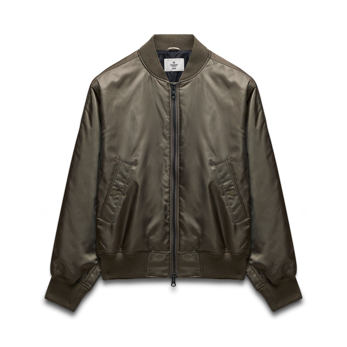 Nylon Twill Crew Jacket