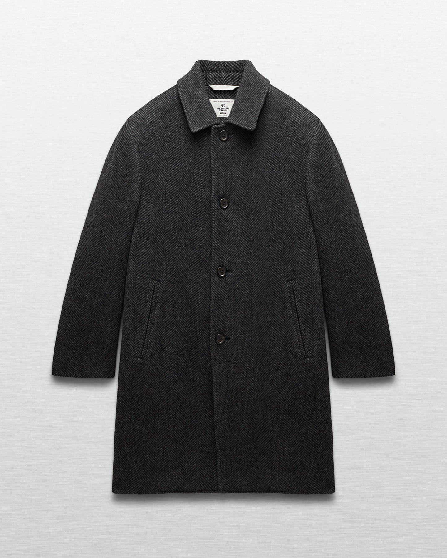 Wool Herringbone Scout Coat